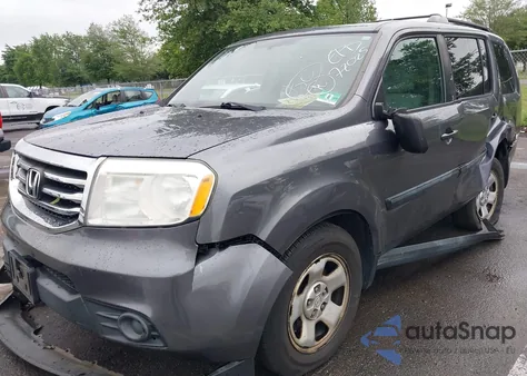 2015 Honda Pilot Lx z USA, uszkodzony, nr VIN 5FNYF4H27FB026121